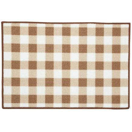 Gingham Rug by OakRidge™-375038