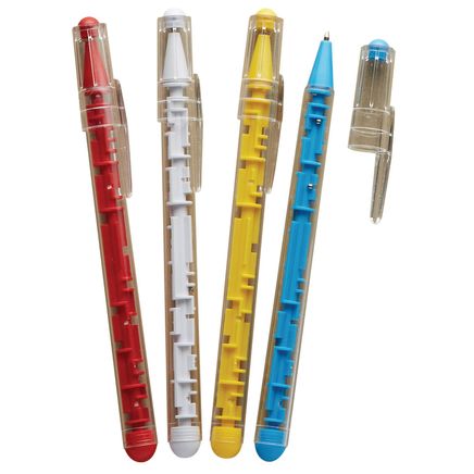 Puzzle Pens, Set of 4-375343