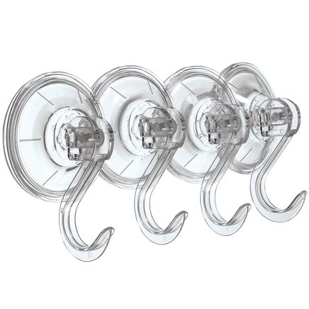 View product details for Suction Cup Hooks, Set of 4