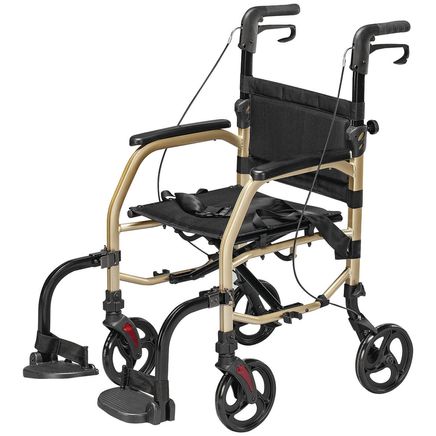 LivingSURE™ Aluminum Transport Chair-375675