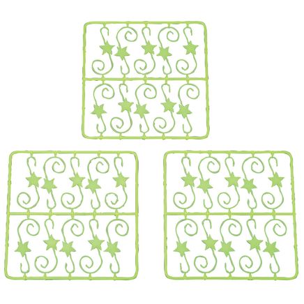 Glow-In-The-Dark Ornament Hangers, Set of 30-375823