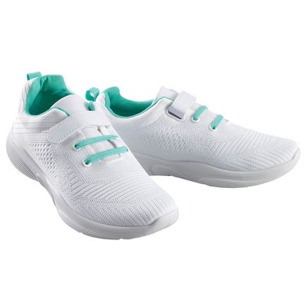 Women's Adjustable Tab Lightweight Sport No-Tie Sneakers-376604