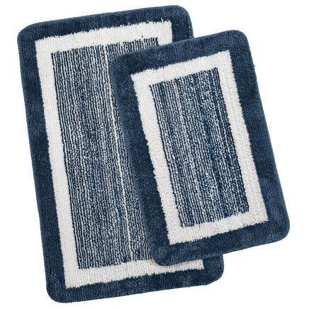 Border Non-Slip Bath Rugs, Set of 2 by OakRidge™-376827