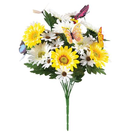 Artificial Butterfly Daisy Bush by OakRidge™-376999