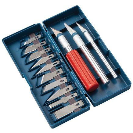 16-Piece Hobby Knife Set with Case-377407