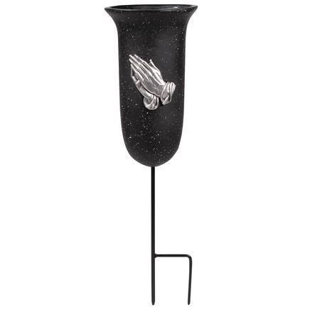 View product details for Praying Hands Memorial Vase by Fox River™ Creations