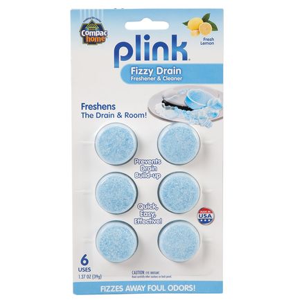 View product details for Plink® Fizzy Drain Freshener Lemon