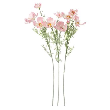 Artificial Pink Cosmos Stems by OakRidge™, Set of 3-378364