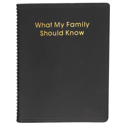 Things My Family Should Know Estate Planner-378456