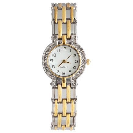 JaxsonCade™ Two-Tone Crystal Watch-378704