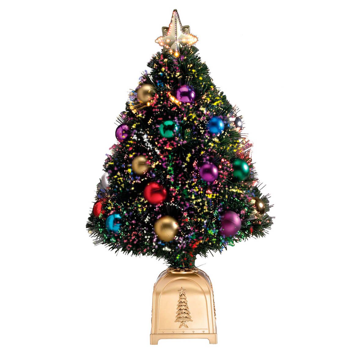 32" Decorated Fiber Optic Christmas Tree by Holiday Peak™ + '-' + 302861