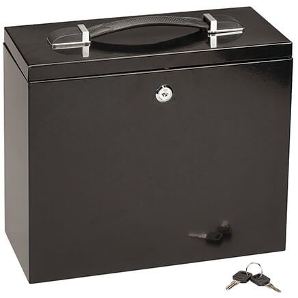 Steel Lockable File Box-303477
