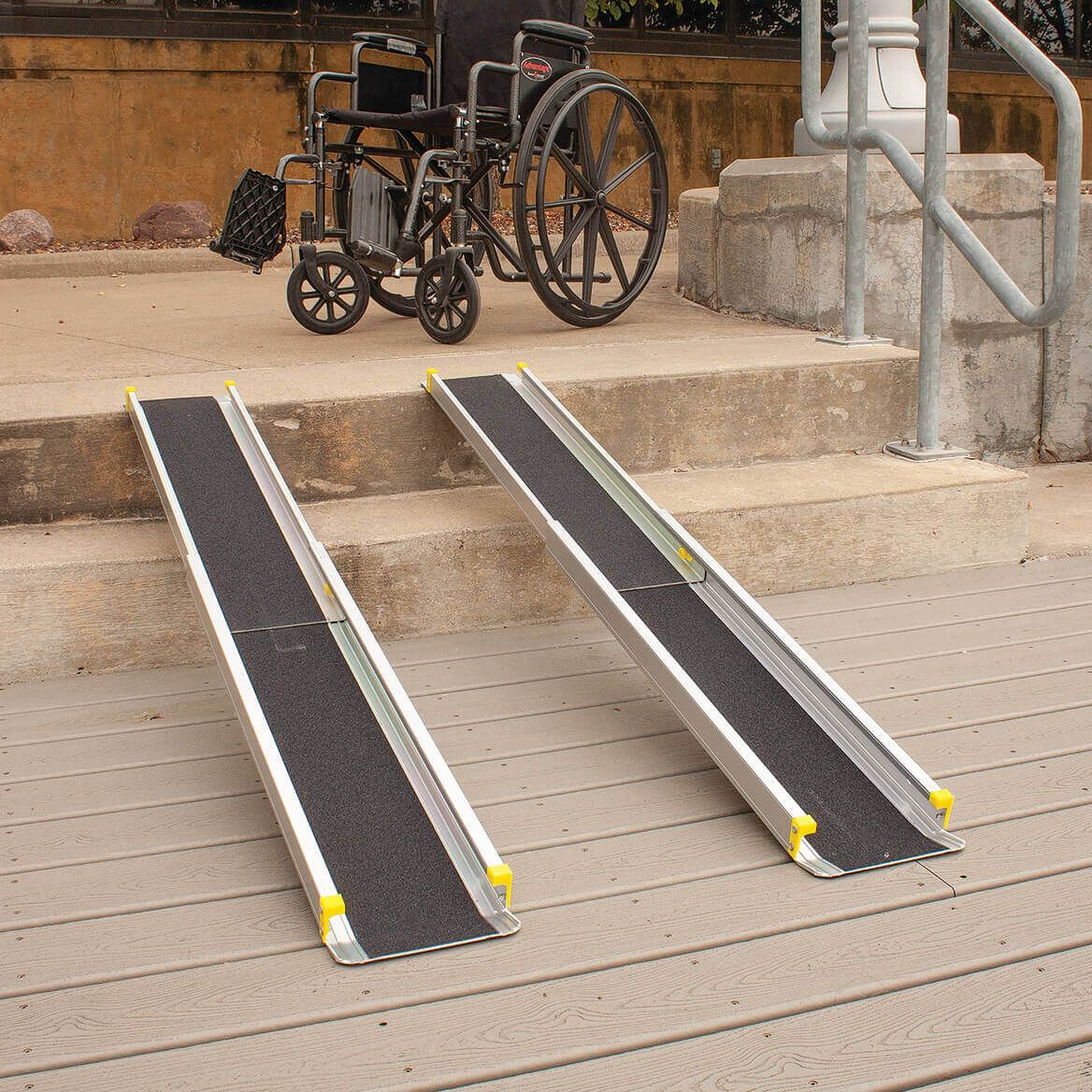 Telescoping Wheelchair Ramp + '-' + 306933