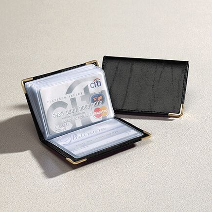 Leather Credit Card & Photo Wallet-312374