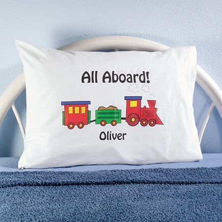 Personalized Train Pillowcase-316813