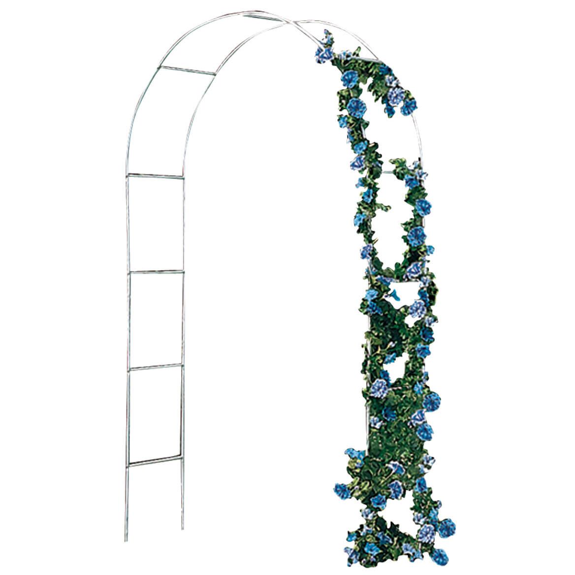 White Arched Garden Trellis + '-' + 318049