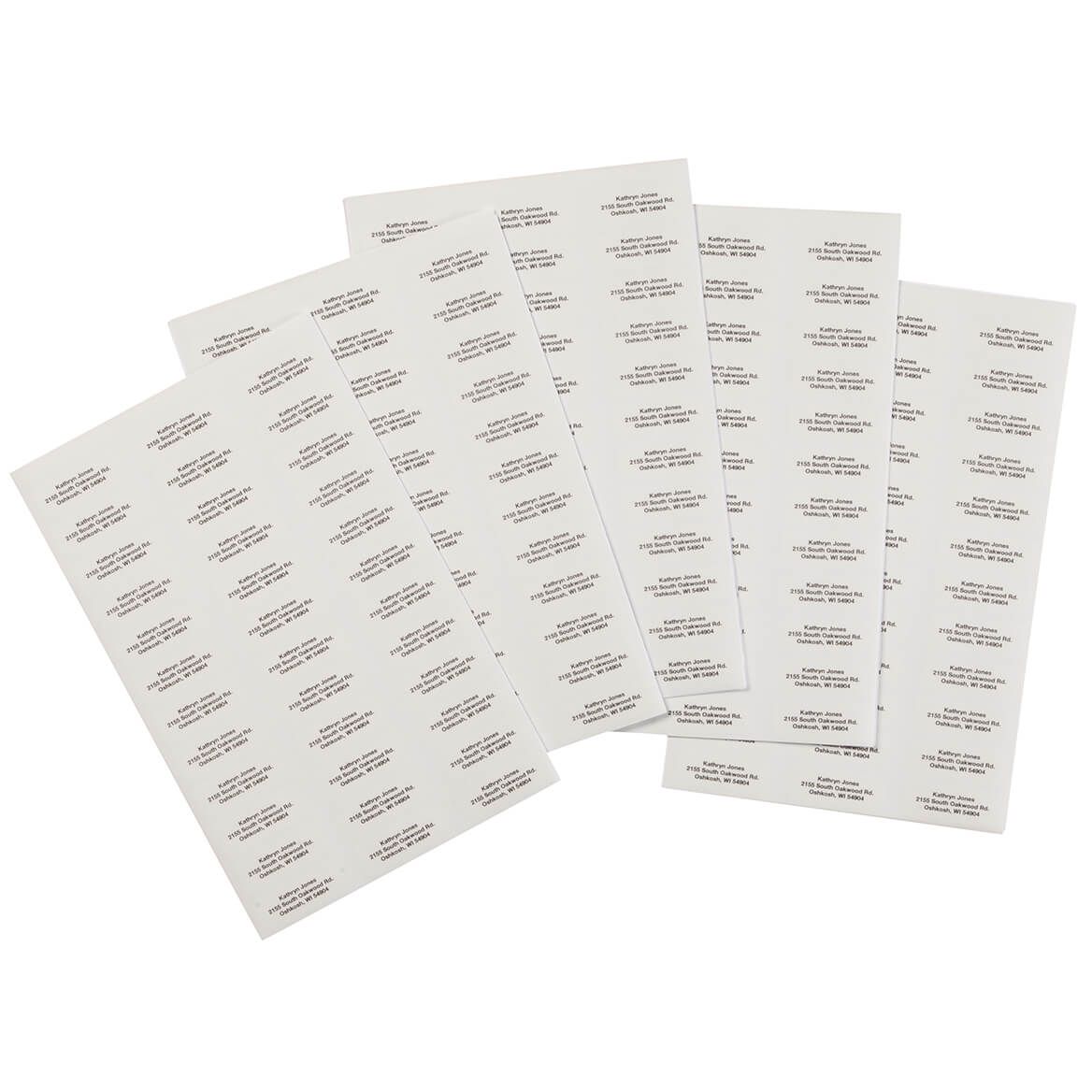 Personalized Block Address Labels, Set of 200 + '-' + 320115