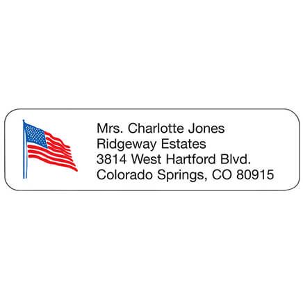 Personal Design Labels Flag-333183