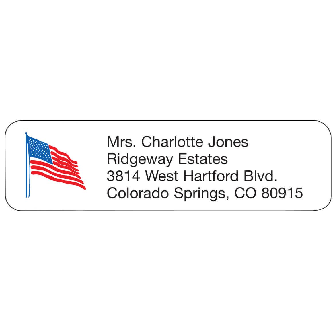 Personal Design Labels Flag + '-' + 333183