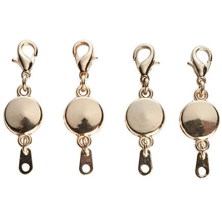 Locking Magnetic Jewelry Clasps, Set Of 4-337030