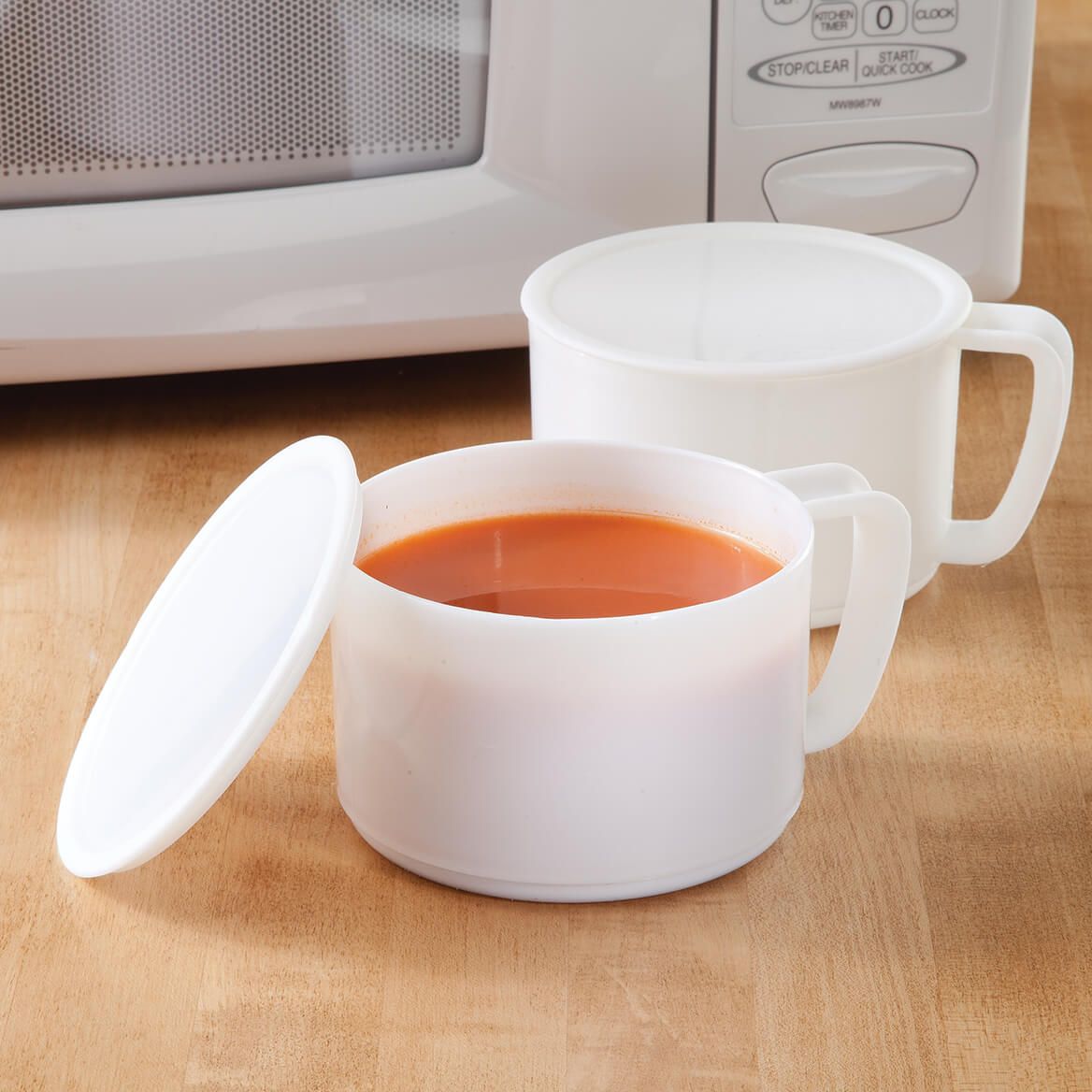 Microwave Bowl with Lids, Set of 4 + '-' + 337096