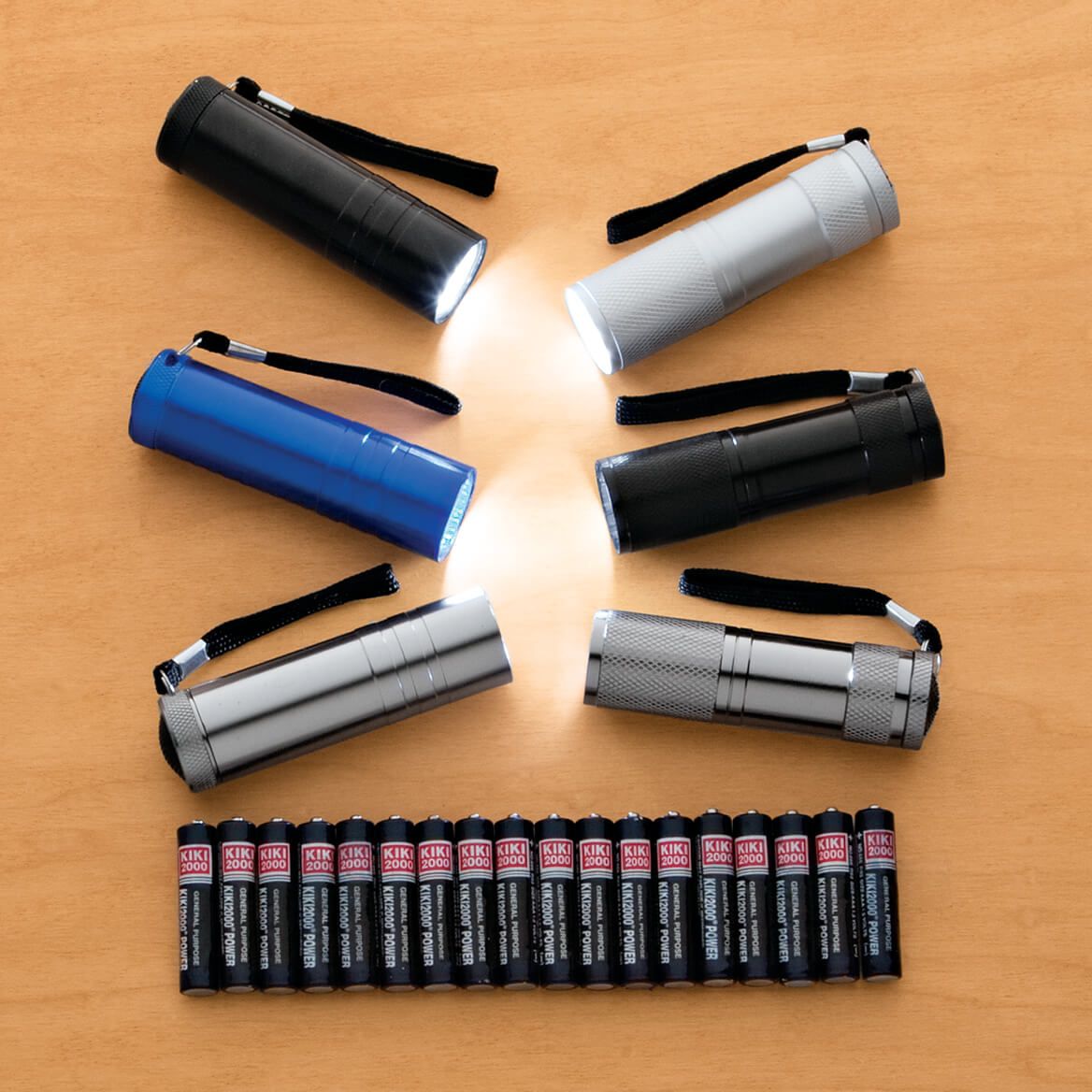6-Piece LED Flashlight Set + '-' + 338232