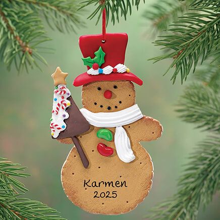 Personalized Snowman Cookie Ornament-339034