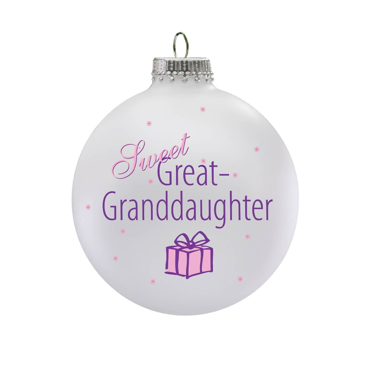 Sweet Great Granddaughter Ball Ornament + '-' + 343090