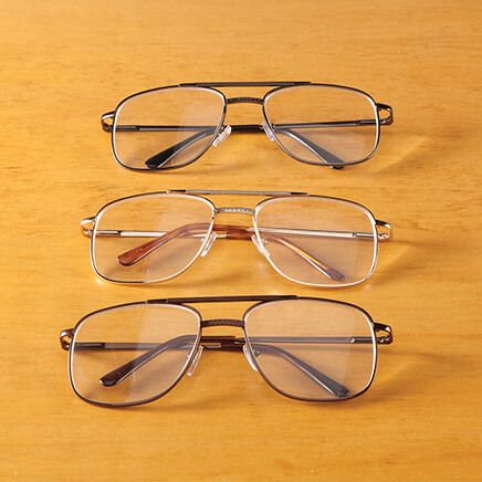 3-Pack Pilot Readers with Spring Hinge-344795