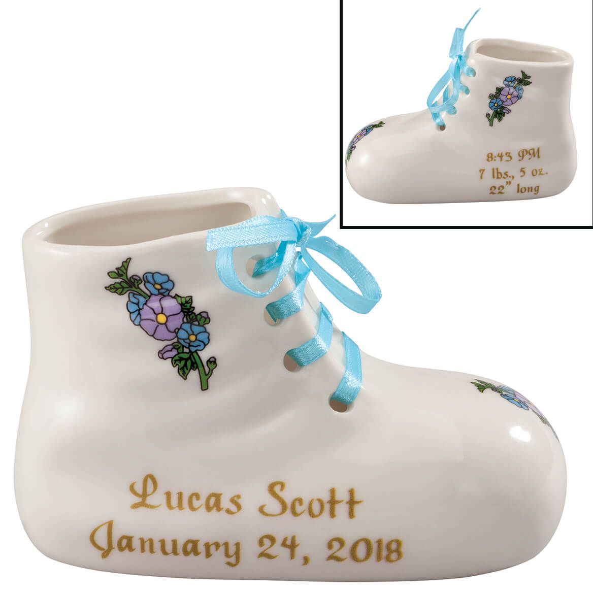 Personalized Deluxe Baby Bootie + '-' + 346452