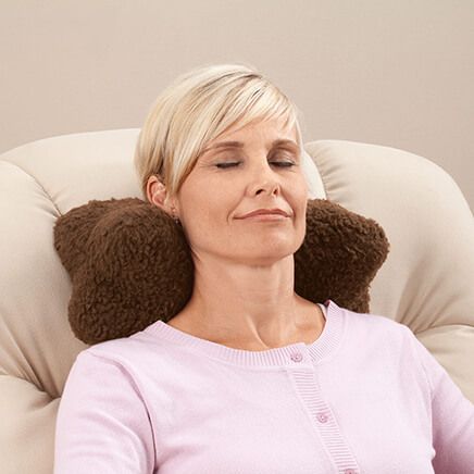 Sherpa Neck Cradle Pillow by OakRidge™-347693