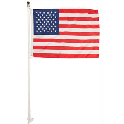 Tangle-Free Flag Pole With Flag-348288