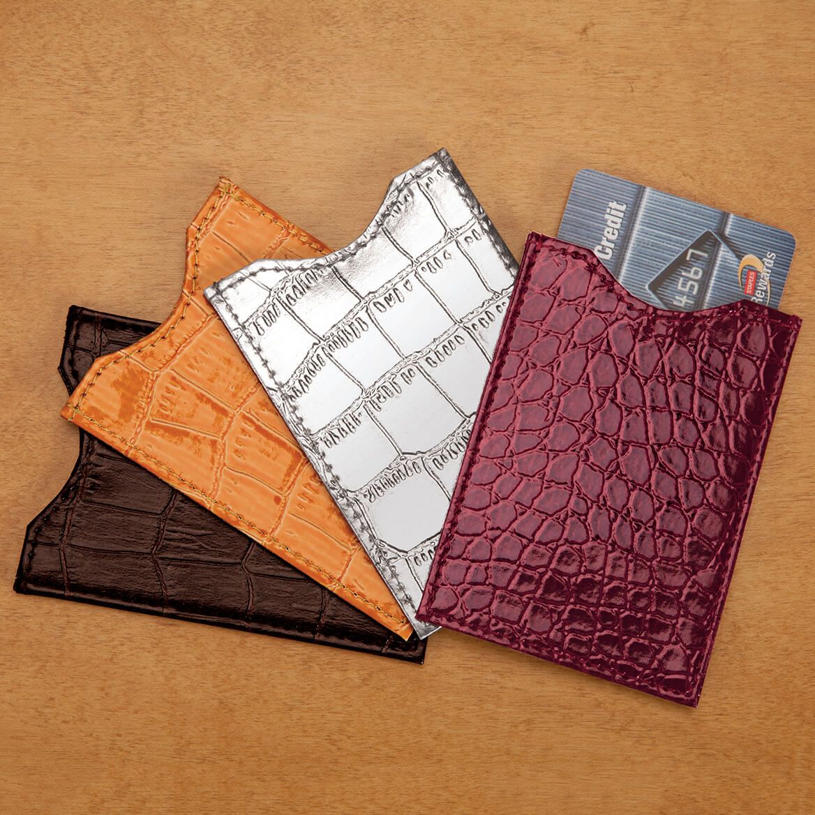 Neutral RFID Sleeves, Set of 4 + '-' + 350847