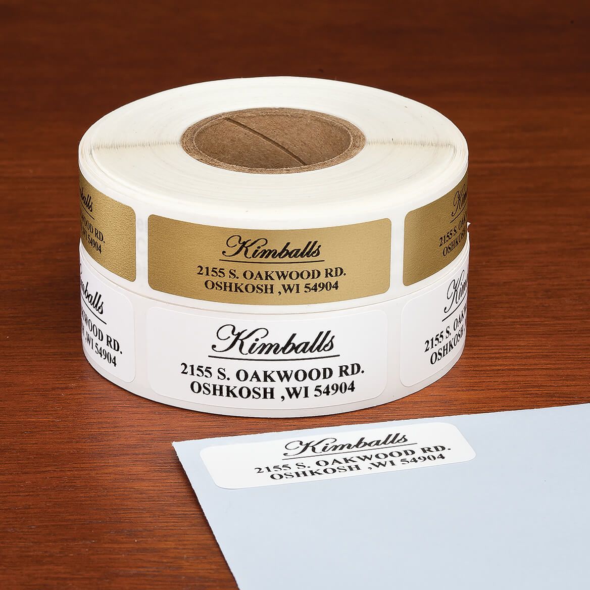 Personalized Elegant and Centered Address Labels, Set of 500 + '-' + 351393