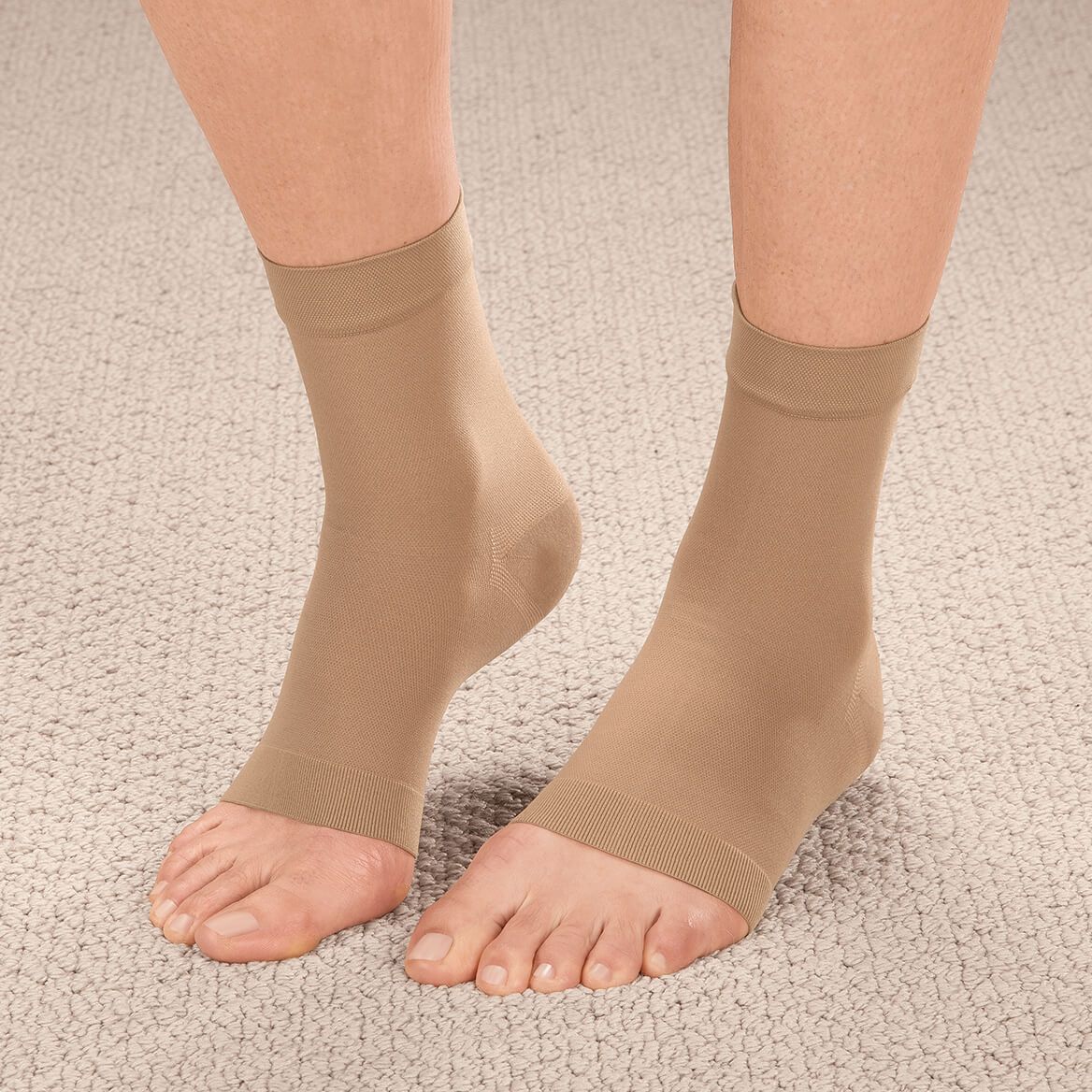 Compression Ankle Sleeve, 1 Pair + '-' + 351450