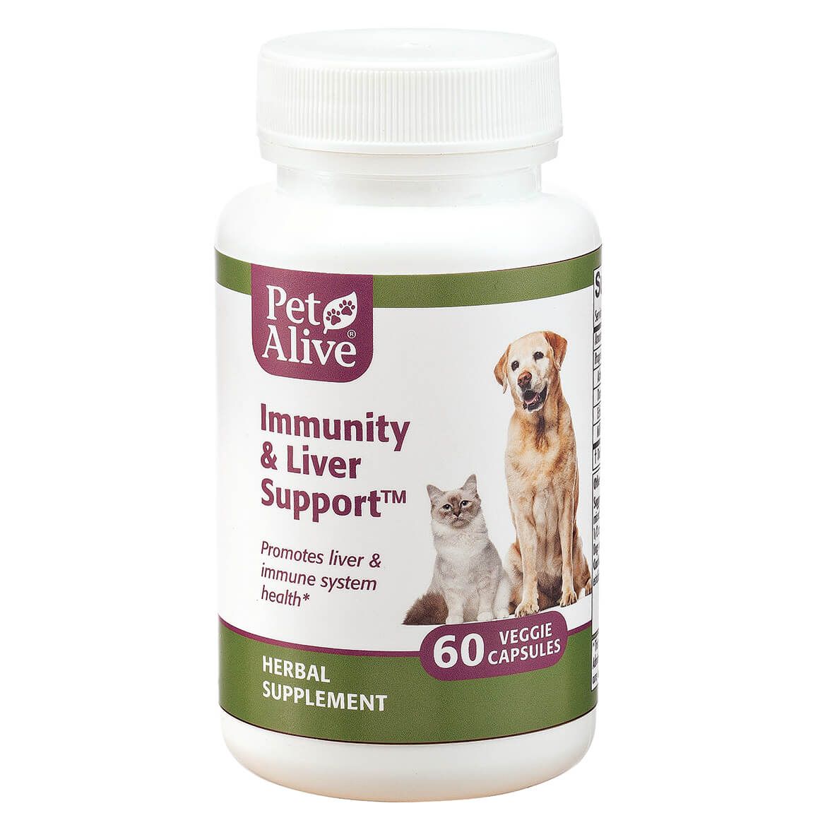 PetAlive® Immunity and Liver Support™ Veggie Cap + '-' + 351868