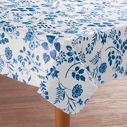 Flowing Flowers Vinyl Tablecover By Home-Style Kitchen™-355907
