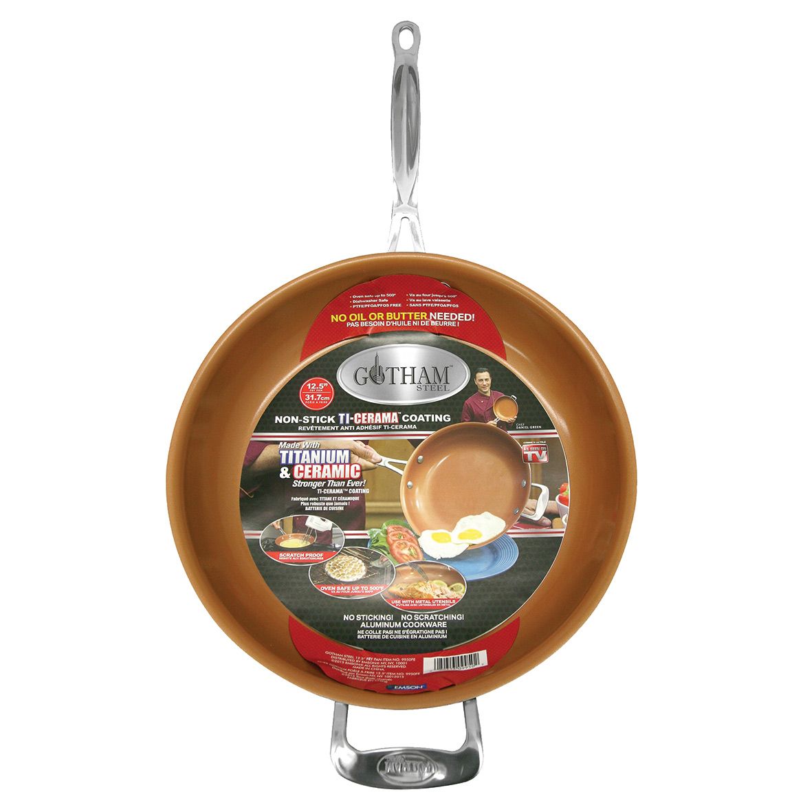 As Seen On TV Gotham Steel™ Frying Pan + '-' + 356528