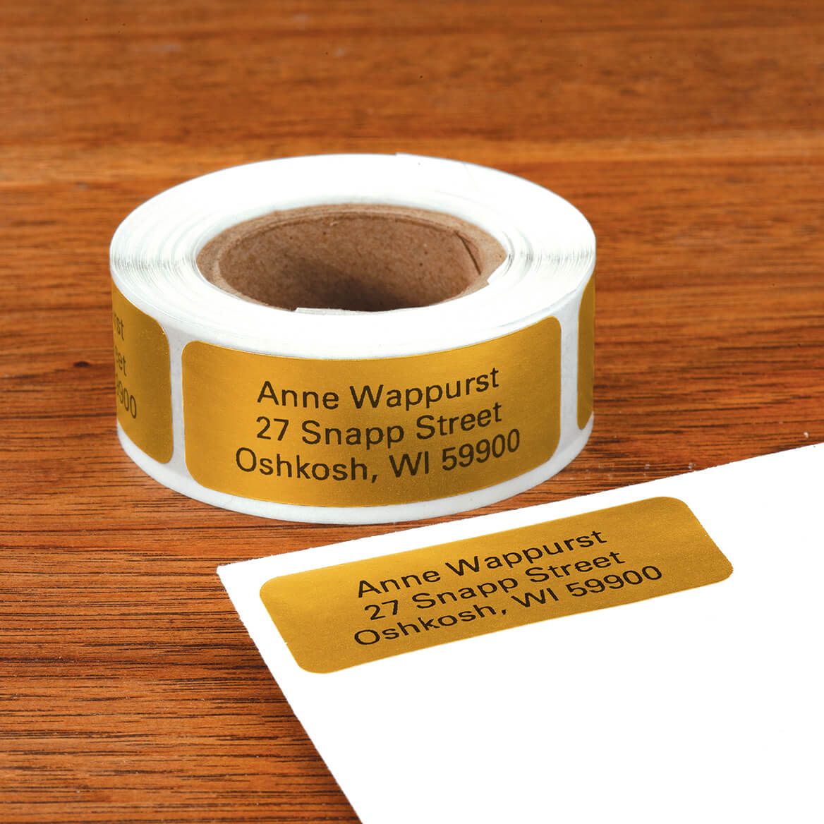 Large Print Self-Stick Personalized Address Labels, Set of 200 + '-' + 357460