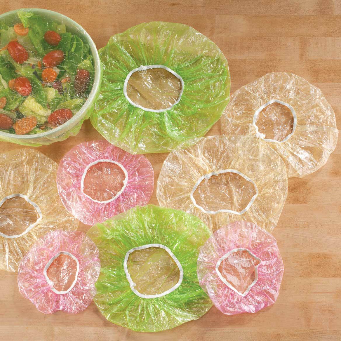 Reusable Plastic Bowl Covers, Set of 24 + '-' + 359685