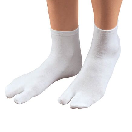 Split-Toe Flip Flop Socks, 1 Pair-360122
