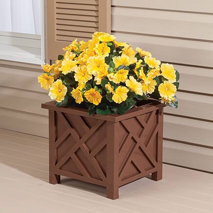 Brown Chippendale Planter-362535