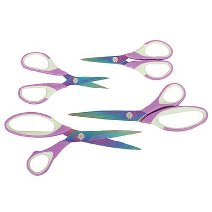 Titanium Purple Scissors Set of 4-362575