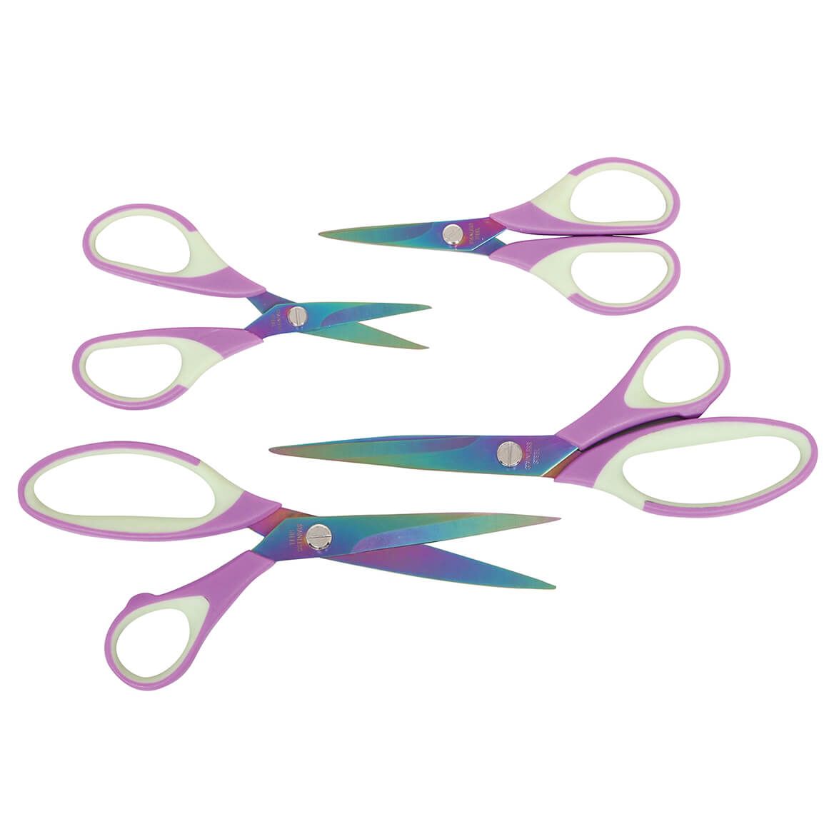 Titanium Purple Scissors Set of 4 + '-' + 362575