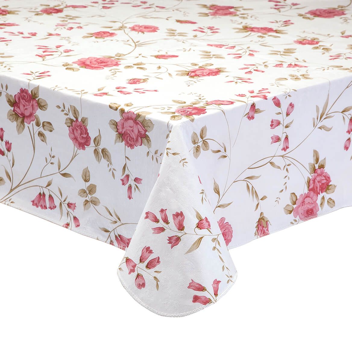 Rose Trellis Vinyl Table Cover + '-' + 363042