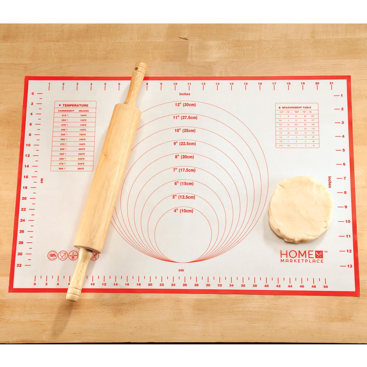Silicone Pastry Mat by Home Marketplace + '-' + 363173