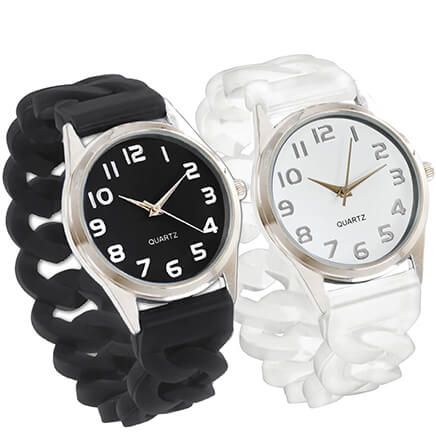 Watch with Silicone Band-363491