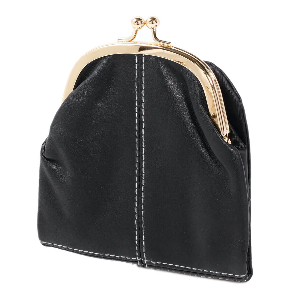 Amazon.com: POPUCT Retro Women's Cute Classic Exquisite Buckle Coin Purse(Black)  : Clothing, Shoes & Jewelry
