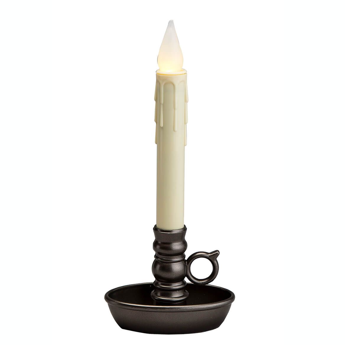 Battery-Operated LED Single Window Candle + '-' + 364025