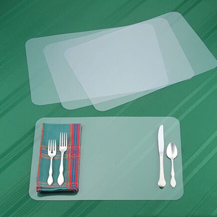 Clear Placemats, Set of 8-364303